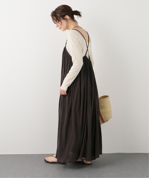 FRAMeWORK（フレームワーク）の「バックシャンプルオーバー（Tシャツ/カットソー・レディース・ホワイト/ブラック/ベージュ・FREE）」の9枚目の写真