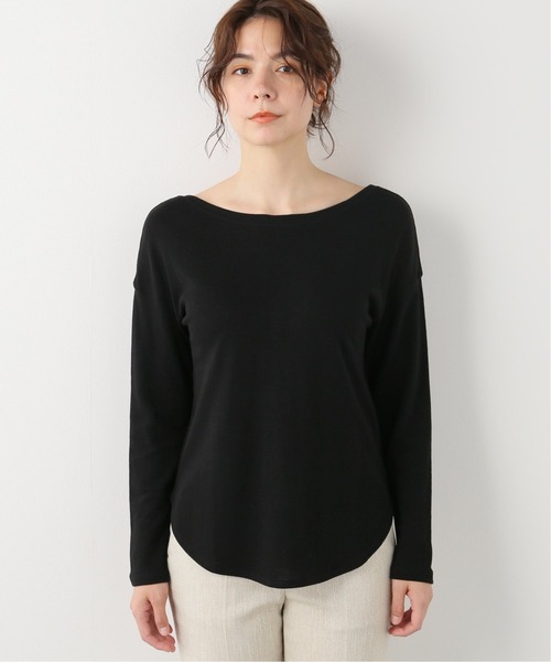 FRAMeWORK（フレームワーク）の「バックシャンプルオーバー（Tシャツ/カットソー・レディース・ホワイト/ブラック/ベージュ・FREE）」の19枚目の写真