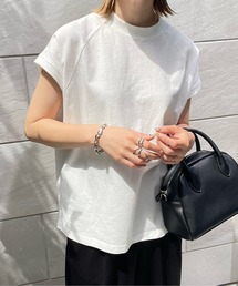 y/m by misato | コットンモックネックTシャツ(Tシャツ/カットソー)