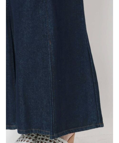 COTORICA（コトリカ）の「デニム/ツイルマーメイドワンピース（ワンピース・レディース・アイボリー/インディゴブルー/ライトブルー・FREE）」の18枚目の写真
