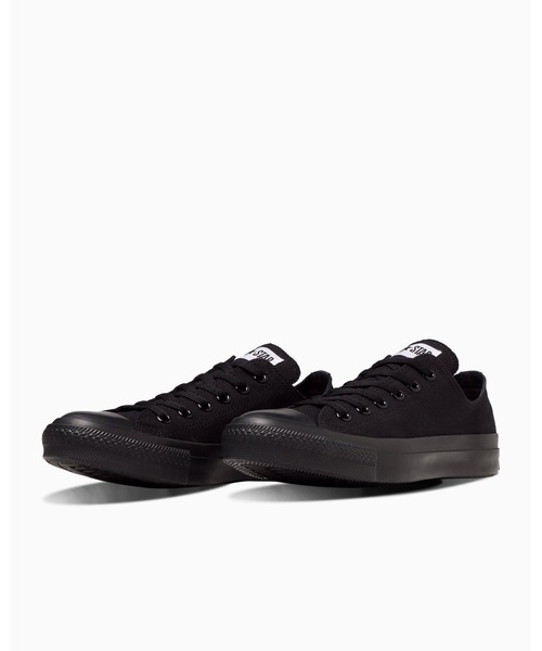 CONVERSE ALL STAR(コンバースオールスター)の「CANVAS ALL STAR OX / キャンバス オールスター OX(スニーカー・メンズ・ブラック×ブラック・3.5/4/4.5/5/5.5/6.5/7/7.5/8/8.5/9/9.5/10.5)」の2枚目の写真