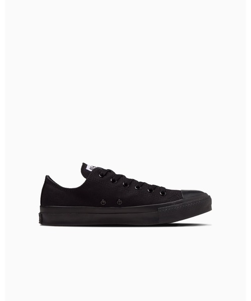 CONVERSE ALL STAR(コンバースオールスター)の「CANVAS ALL STAR OX / キャンバス オールスター OX(スニーカー・メンズ・ブラック×ブラック・3.5/4/4.5/5/5.5/6.5/7/7.5/8/8.5/9/9.5/10.5)」の3枚目の写真