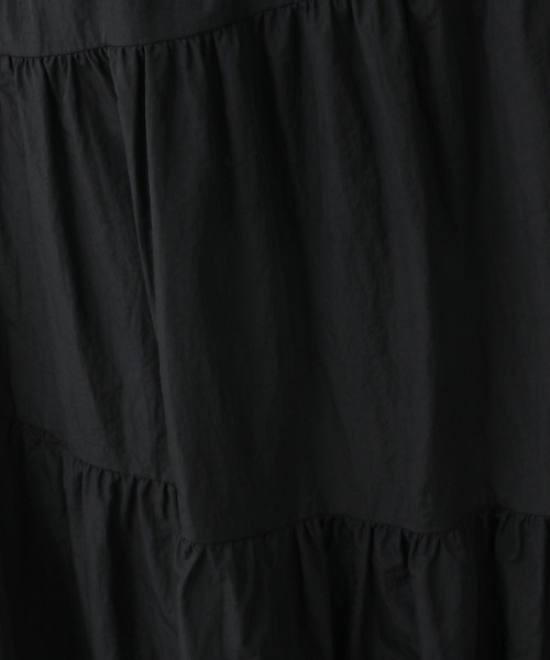 LOWRYS FARM（ローリーズファーム）の「アシメティアードスカート　298383（スカート・レディース・アイボリー/ブラック/カーキ・FREE）」の7枚目の写真