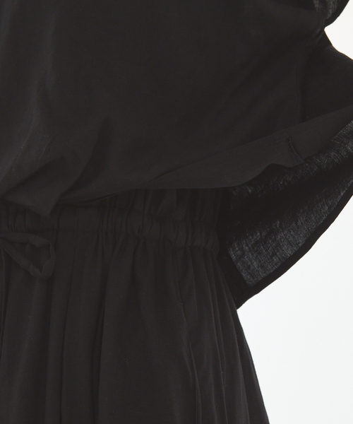 abahouse mavie（アバハウスマヴィ）の「レーヨンリネンワンピース（ワンピース・レディース・ブラック/ベージュ/イエロー/ダークオレンジ・フリー）」の22枚目の写真