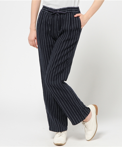 Demi-Luxe BEAMS / ストライプ コットン パンツ Demi-Luxe BEAMS / ストライプ コットン パンツ