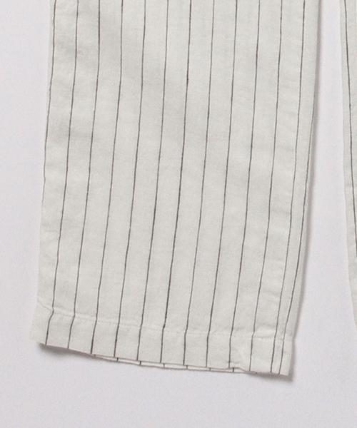 未使用◆Demi-Luxe BEAMS ◆ストライプ コットン パンツ Demi-Luxe BEAMS（デミルクス ビームス）の「Demi-Luxe BEAMS