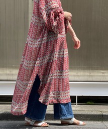 BEARDSLEY | 《FRIPIER》袖シャーリングワンピース/エスニック(ワンピース)