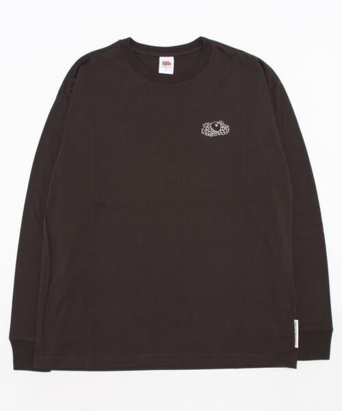 FRUIT OF THE LOOM(フルーツオブザルーム)の「NC ロングスリーブシャツ(Tシャツ/カットソー・メンズ・ホワイト/ブラック/グレー・M/L/XL)」の6枚目の写真