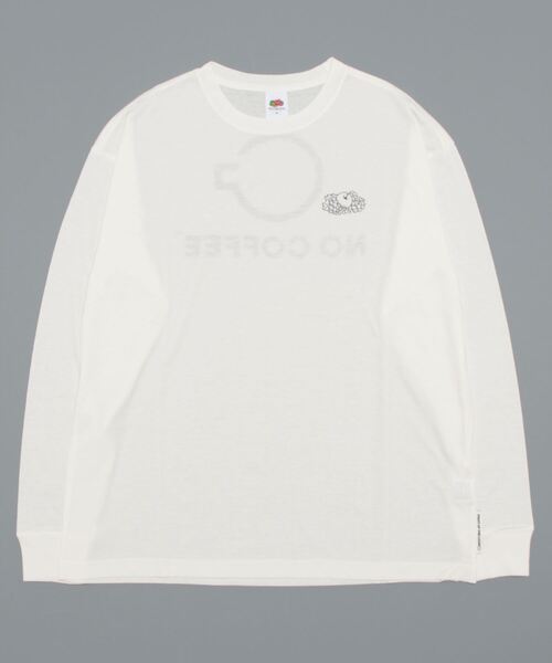 FRUIT OF THE LOOM(フルーツオブザルーム)の「NC ロングスリーブシャツ(Tシャツ/カットソー・メンズ・ホワイト/ブラック/グレー・M/L/XL)」の7枚目の写真