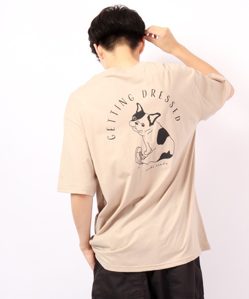 FUNALIVE(ファンアライブ)の「Sunsweet バックスマイルロゴ半袖Tシャツ(Tシャツ/カットソー・レディース・ホワイト系その他/ホワイト系その他5/ホワイト/ベージュ系その他/ブルー系その他/グレー系その他/ブルーグリーン/チャコール/ホワイト系その他2/ホワイト系その他3/ホワイト系その他4/ホワイト系その他6/ベージュ系その他2/ベージュ系その他3/ベージュ系その他5/ブルー系その他2/ブルー系その他3/ブルー系その他4/ブルー系その他5/ベージュ系その他6/ベージュ系その他4/グレイッシュベージュ・L/M)」の10枚目の写真