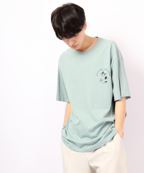 FUNALIVE(ファンアライブ)の「Sunsweet バックスマイルロゴ半袖Tシャツ(Tシャツ/カットソー・レディース・ホワイト系その他/ホワイト系その他5/ホワイト/ベージュ系その他/ブルー系その他/グレー系その他/ブルーグリーン/チャコール/ホワイト系その他2/ホワイト系その他3/ホワイト系その他4/ホワイト系その他6/ベージュ系その他2/ベージュ系その他3/ベージュ系その他5/ブルー系その他2/ブルー系その他3/ブルー系その他4/ブルー系その他5/ベージュ系その他6/ベージュ系その他4/グレイッシュベージュ・L/M)」の17枚目の写真