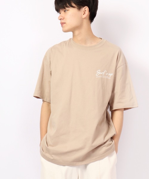 FUNALIVE(ファンアライブ)の「Sunsweet バックスマイルロゴ半袖Tシャツ(Tシャツ/カットソー・レディース・ホワイト系その他/ホワイト系その他5/ホワイト/ベージュ系その他/ブルー系その他/グレー系その他/ブルーグリーン/チャコール/ホワイト系その他2/ホワイト系その他3/ホワイト系その他4/ホワイト系その他6/ベージュ系その他2/ベージュ系その他3/ベージュ系その他5/ブルー系その他2/ブルー系その他3/ブルー系その他4/ブルー系その他5/ベージュ系その他6/ベージュ系その他4/グレイッシュベージュ・L/M)」の16枚目の写真