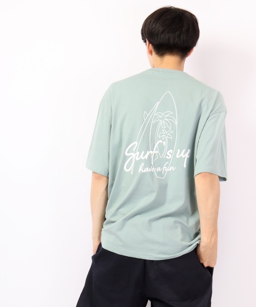 FUNALIVE(ファンアライブ)の「Sunsweet バックスマイルロゴ半袖Tシャツ(Tシャツ/カットソー・レディース・ホワイト系その他/ホワイト系その他5/ホワイト/ベージュ系その他/ブルー系その他/グレー系その他/ブルーグリーン/チャコール/ホワイト系その他2/ホワイト系その他3/ホワイト系その他4/ホワイト系その他6/ベージュ系その他2/ベージュ系その他3/ベージュ系その他5/ブルー系その他2/ブルー系その他3/ブルー系その他4/ブルー系その他5/ベージュ系その他6/ベージュ系その他4/グレイッシュベージュ・L/M)」の22枚目の写真