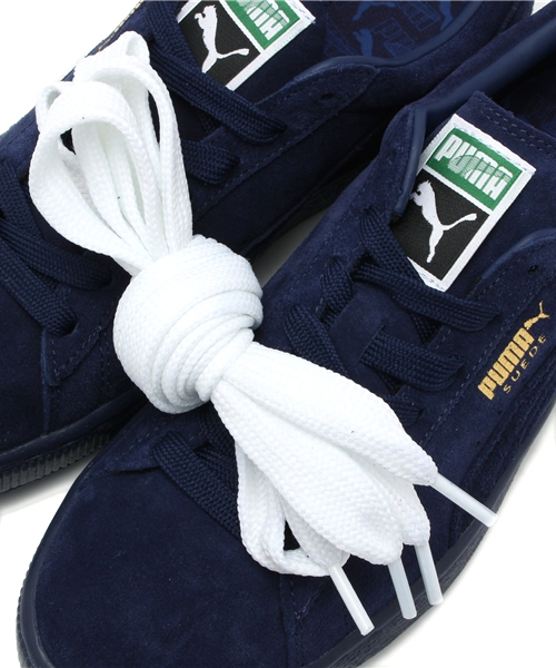 PUMA（プーマ）の「PUMA(プーマ) / SUEDE CLASSIC (スウェードクラシック) + ICED（スニーカー・メンズ・ネイビー/ブラック/ホワイト・28/26/27）」の16枚目の写真