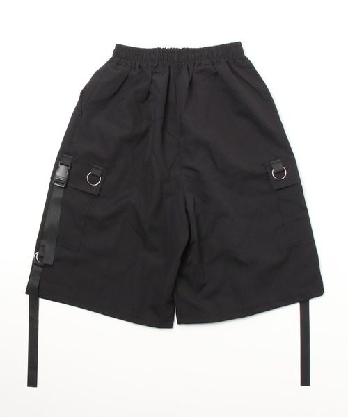 A'GEM/9 × .kom『NOVESSEL/ノベセル』チェーン付きショートカーゴパンツ（カーゴパンツ）｜NOVESSEL（ノベセル）