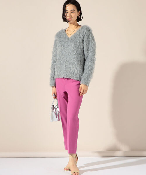 NOLLEY'S（ノーリーズ）の「◇【WEB限定】シャギーVネックプル