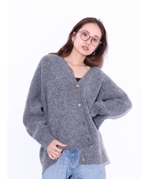 Ungrid（アングリッド）の「細フレーム伊達メガネ（メガネ・レディース・ブラック/ブラウン・FREE）」の10枚目の写真