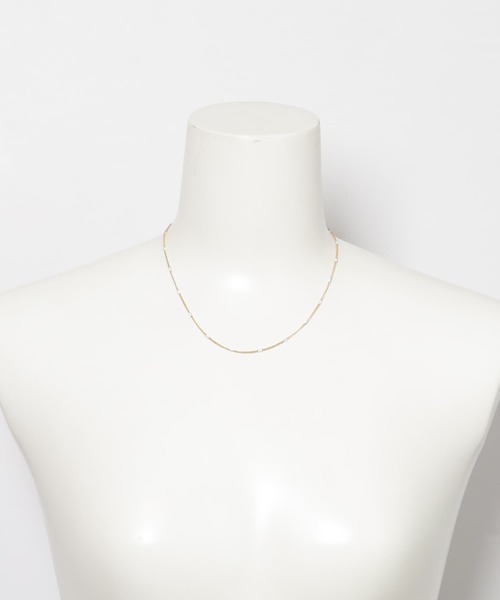 KBF（ケイビーエフ）の「カラーチェーンネックレス（ネックレス・レディース・ホワイト/グリーン系その他・ONE）」の3枚目の写真