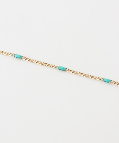 KBF（ケイビーエフ）の「カラーチェーンネックレス（ネックレス・レディース・ホワイト/グリーン系その他・ONE）」の10枚目の写真