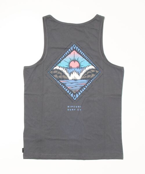 rip curl（リップカール）の「【RIPCURL（リップカール）】REFLECTIONS TANK/バックプリントタンクトップ（タンクトップ・メンズ・グレー系その他/イエロー系その他/アクア・SMALL/MEDIUM/LARGE/X-LARGE/X-SMALL）」の15枚目の写真