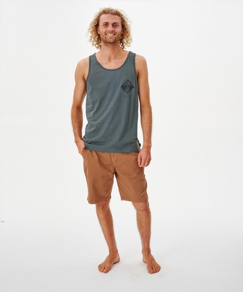 rip curl（リップカール）の「【RIPCURL（リップカール）】REFLECTIONS TANK/バックプリントタンクトップ（タンクトップ・メンズ・グレー系その他/イエロー系その他/アクア・SMALL/MEDIUM/LARGE/X-LARGE/X-SMALL）」の5枚目の写真