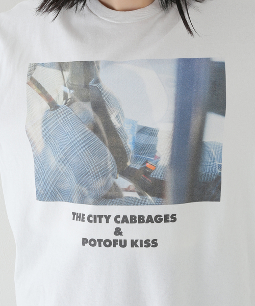 TANGTANG（タンタン）の「【TANGTANG/タンタン】GASATANG THE CABBAGESPOTOFUKIS：カットソー（Tシャツ/カットソー・レディース・ホワイト・MEDIUM）」の12枚目の写真