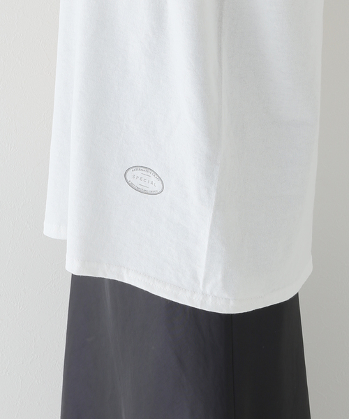 TANGTANG（タンタン）の「【TANGTANG/タンタン】GASATANG THE CABBAGESPOTOFUKIS：カットソー（Tシャツ/カットソー・レディース・ホワイト・MEDIUM）」の14枚目の写真