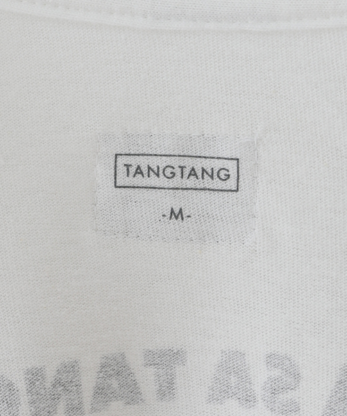 TANGTANG（タンタン）の「【TANGTANG/タンタン】GASATANG THE CABBAGESPOTOFUKIS：カットソー（Tシャツ/カットソー・レディース・ホワイト・MEDIUM）」の16枚目の写真
