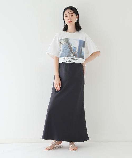 TANGTANG（タンタン）の「【TANGTANG/タンタン】GASATANG THE CABBAGESPOTOFUKIS：カットソー（Tシャツ/カットソー・レディース・ホワイト・MEDIUM）」の19枚目の写真