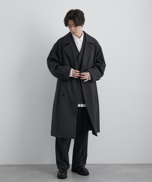 定番⭐︎ハイストリート トレンチコート ライナー付 JUNRED（ジュンレッド）の「ライナー付きオーバートレンチコート