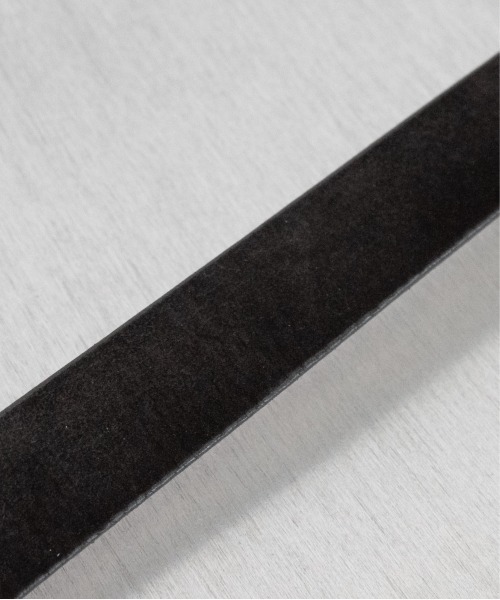 soe（ソーイ）の「soe Nubuck Leather Belt（ベルト・メンズ・ブラック・5）」の4枚目の写真
