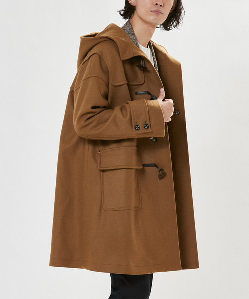 Mackintosh(マッキントッシュ)の「【MACKINTOSH / マッキントッシュ】別注 HUMBIE ダッフル ライトメルトン(ダッフルコート・メンズ・ネイビー/オレンジ/キャメル/グリーン・40/38/36)」の3枚目の写真