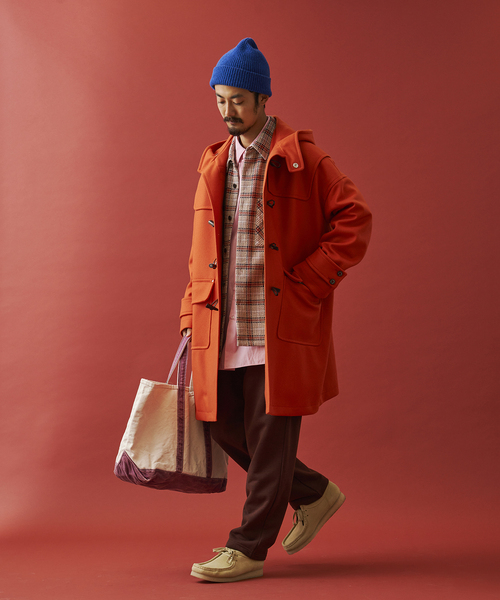 Mackintosh(マッキントッシュ)の「【MACKINTOSH / マッキントッシュ】別注 HUMBIE ダッフル ライトメルトン(ダッフルコート・メンズ・ネイビー/オレンジ/キャメル/グリーン・40/38/36)」の7枚目の写真