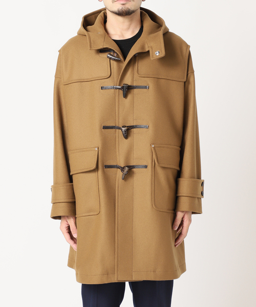 Mackintosh(マッキントッシュ)の「【MACKINTOSH / マッキントッシュ】別注 HUMBIE ダッフル ライトメルトン(ダッフルコート・メンズ・ネイビー/オレンジ/キャメル/グリーン・40/38/36)」の12枚目の写真