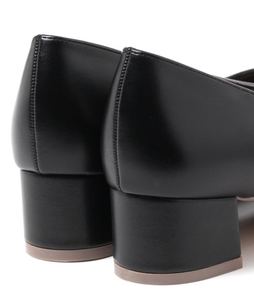 niko and...（ニコアンド）の「オリジナルローヒールパンプス（パンプス・レディース・ライトブルー/ブラック/ブラウン・MEDIUM/LARGE）」の10枚目の写真