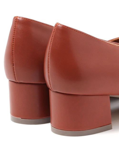 niko and...（ニコアンド）の「オリジナルローヒールパンプス（パンプス・レディース・ライトブルー/ブラック/ブラウン・MEDIUM/LARGE）」の14枚目の写真