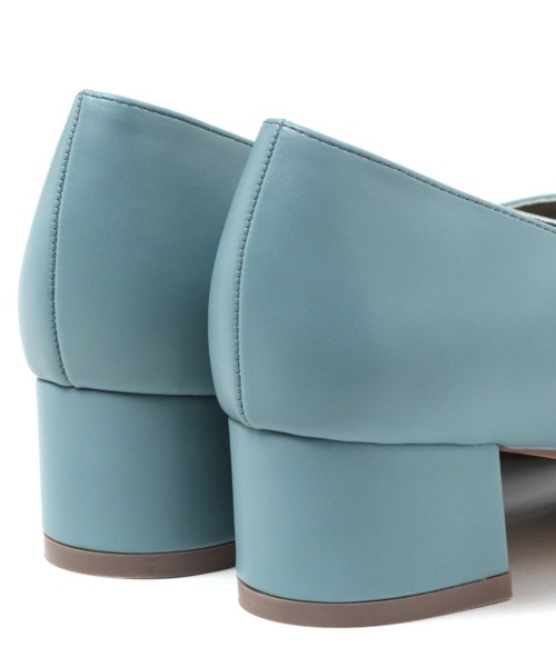 niko and...（ニコアンド）の「オリジナルローヒールパンプス（パンプス・レディース・ライトブルー/ブラック/ブラウン・MEDIUM/LARGE）」の18枚目の写真