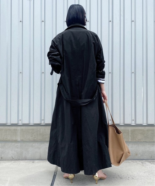 AP STUDIO(エーピーストゥディオ)の「New Basic トレンチコート(トレンチコート・レディース・ネイビー/キャメル・38/36)」の22枚目の写真