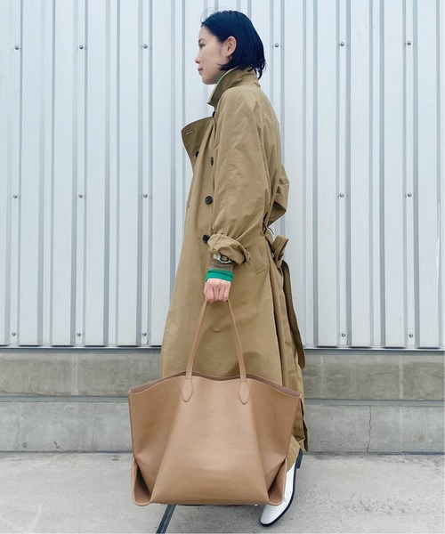 AP STUDIO(エーピーストゥディオ)の「New Basic トレンチコート(トレンチコート・レディース・ネイビー/キャメル・38/36)」の9枚目の写真