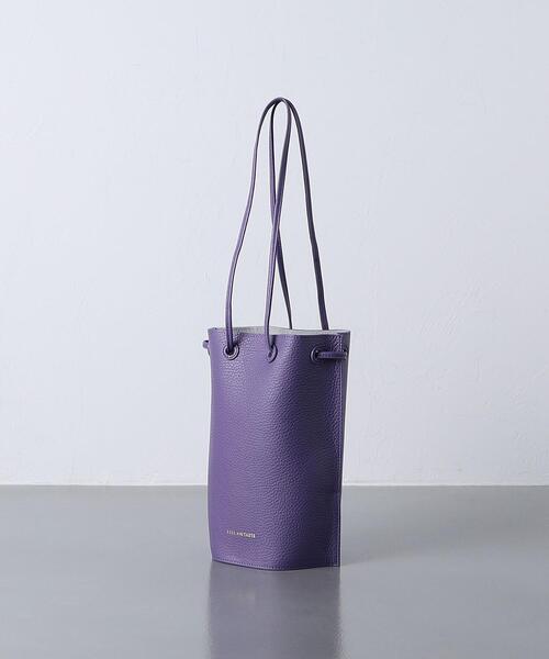 FEEL AND TASTE（フィールアンドテイスト）の「＜FEEL AND TASTE＞フラット バッグ（ショルダーバッグ・レディース・パープル/ナチュラル・FREE）」の14枚目の写真