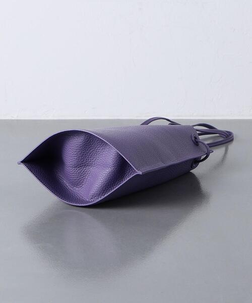 FEEL AND TASTE（フィールアンドテイスト）の「＜FEEL AND TASTE＞フラット バッグ（ショルダーバッグ・レディース・パープル/ナチュラル・FREE）」の4枚目の写真