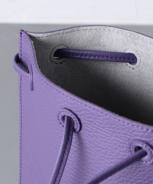FEEL AND TASTE（フィールアンドテイスト）の「＜FEEL AND TASTE＞フラット バッグ（ショルダーバッグ・レディース・パープル/ナチュラル・FREE）」の12枚目の写真