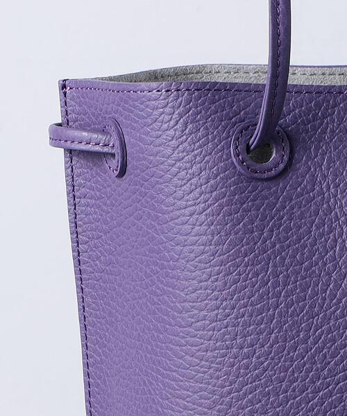 FEEL AND TASTE（フィールアンドテイスト）の「＜FEEL AND TASTE＞フラット バッグ（ショルダーバッグ・レディース・パープル/ナチュラル・FREE）」の16枚目の写真