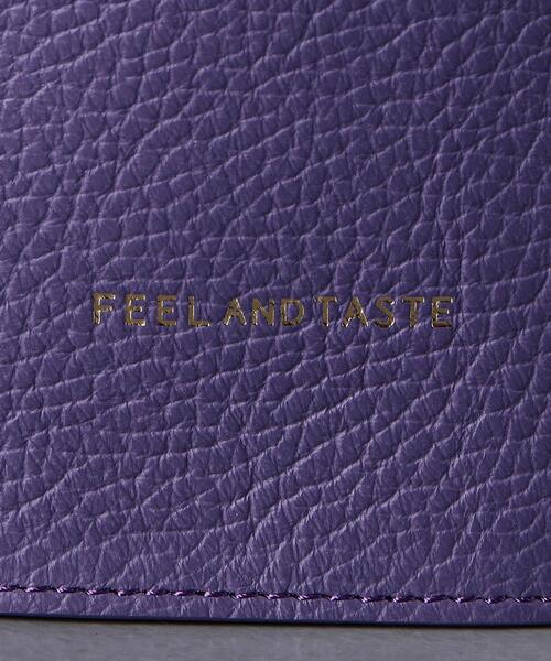 FEEL AND TASTE（フィールアンドテイスト）の「＜FEEL AND TASTE＞フラット バッグ（ショルダーバッグ・レディース・パープル/ナチュラル・FREE）」の15枚目の写真