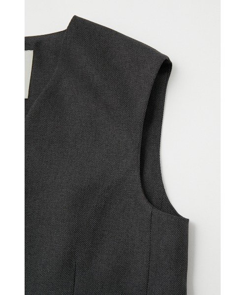 M_(エムアンダーバー)の「【M_】BACK SLIT ベスト(ベスト・レディース・グレー/ブラック・FREE)」の15枚目の写真