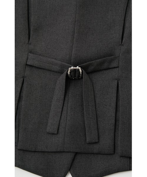 M_(エムアンダーバー)の「【M_】BACK SLIT ベスト(ベスト・レディース・グレー/ブラック・FREE)」の17枚目の写真