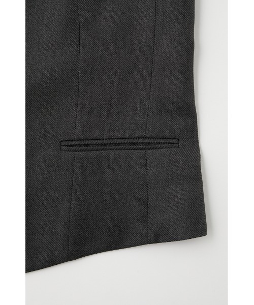 M_(エムアンダーバー)の「【M_】BACK SLIT ベスト(ベスト・レディース・グレー/ブラック・FREE)」の19枚目の写真