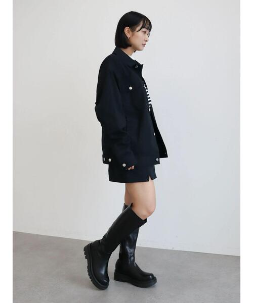 ENVYM（アンビー）の「ENVYM.ツイルスカート（スカート・レディース・ブラック/カーキ・M/S）」の11枚目の写真