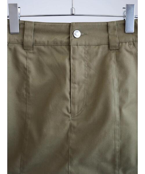 ENVYM（アンビー）の「ENVYM.ツイルスカート（スカート・レディース・ブラック/カーキ・M/S）」の14枚目の写真