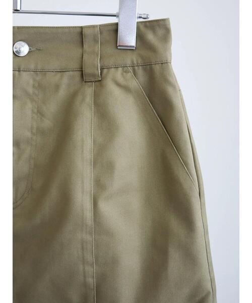 ENVYM（アンビー）の「ENVYM.ツイルスカート（スカート・レディース・ブラック/カーキ・M/S）」の15枚目の写真